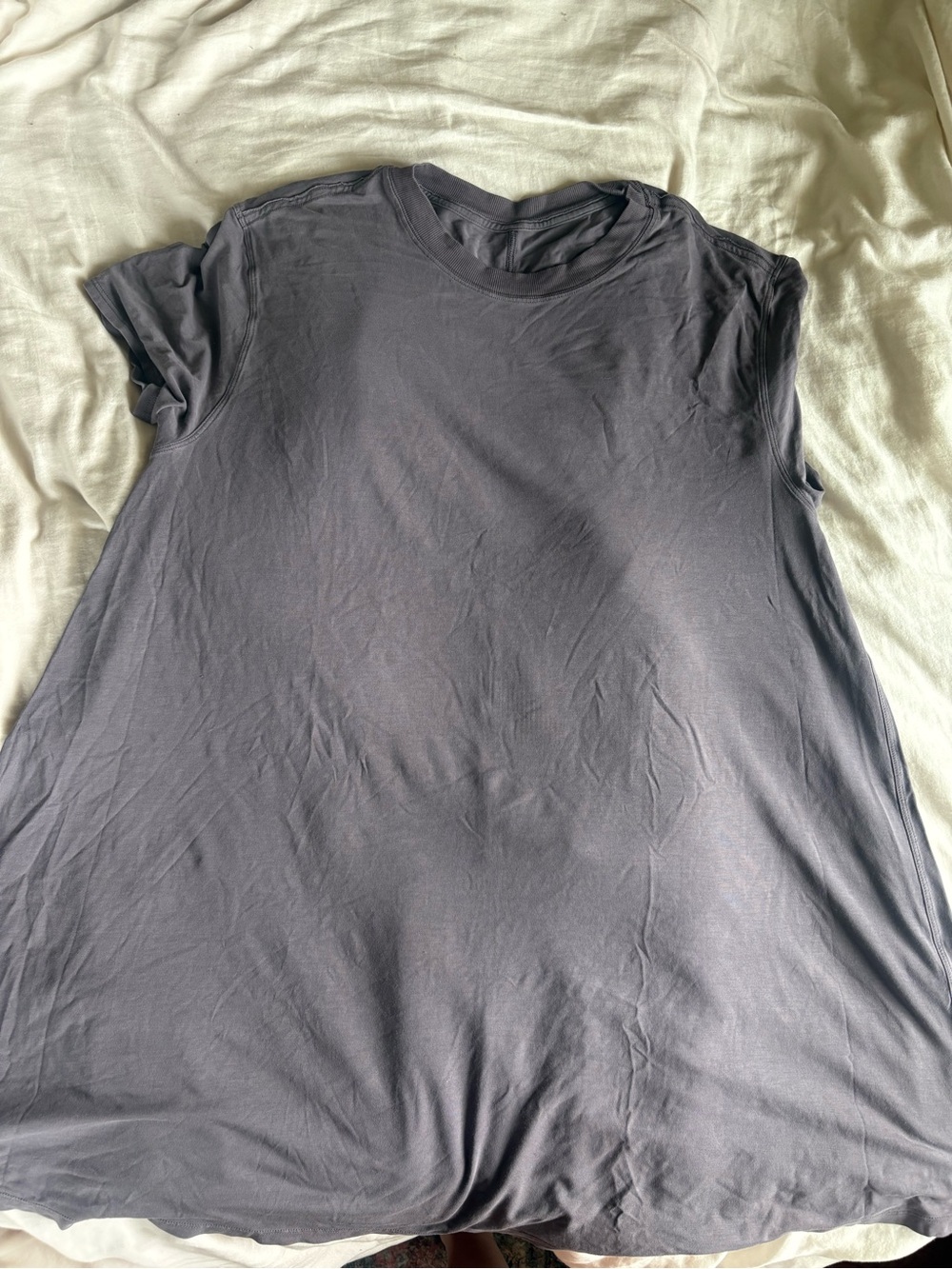 Lululemon Dusty Purple Short Sleeve T-Shirt Dress